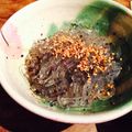 kaokaofood's cooksnap of when they made ところてんのゆかり和え.