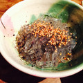 kaokaofood's cooksnap of when they made ところてんのゆかり和え.