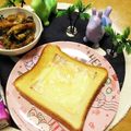ゆけり３兄弟's cooksnap of when they made 欲張りムスメのチーズトースト.