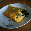 みじゅーくもーの's cooksnap of when they made モロヘイヤとチーズのオムレツ.