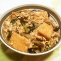 えれぼん's cooksnap of when they made 超簡単！厚揚げと鳥挽肉のキノコあんかけ.
