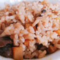 ポムポムリエ's cooksnap of when they made ♪かぼちゃしめじ炊き込みご飯♪.
