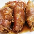 プラハの街並み's cooksnap of when they made きのこの甘辛豚肉巻き.