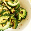 クック6DDLRR☆'s cooksnap of when they made 簡単！茹でてあえるだけ！ゴーヤの梅干あえ.