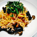 Gusshi's cooksnap of when they made 簡単♪ ツナとしめじの和風パスタ.