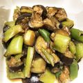 azbjbn's cooksnap of when they made ごはんがすすむ！茄子とピーマンの味噌炒め.