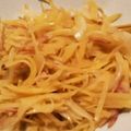 クックTXEBE1☆'s cooksnap of when they made シャキシャキじゃが芋のめんつゆバター炒め.