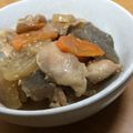 やあず's cooksnap of when they made せせりとこんにゃくでドテ煮風.