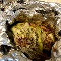 Mad＊Hatter's cooksnap of when they made 簡単・烏賊の塩辛のガリバタホイル焼き.