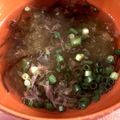 ＊ono＊'s cooksnap of when they made びっくり美味しい☆即席「お吸い物」簡単.