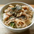 花時計咲いた's cooksnap of when they made 味付けはドレッシングだけ！？焼肉丼♪.