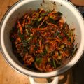 funkyking's cooksnap of when they made 韓国料理 お家で簡単！本場のオイキムチ.