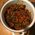 funkyking's cooksnap of when they made 韓国料理 お家で簡単！本場のオイキムチ.