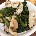 卵せんべい's cooksnap of when they made 空芯菜と豚炒め☆.