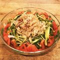 すももの枝's cooksnap of when they made 水菜と豚しゃぶのサラダ.