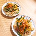 見習いクック♂'s cooksnap of when they made SPAM入り沖縄ソーメンチャンプル.