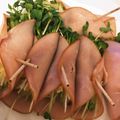 Aya202020's cooksnap of when they made 材料４つ♡簡単ハムのかいわれツナマヨ巻.
