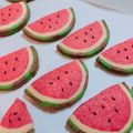 Akarin♪'s cooksnap of when they made 夏❈スイカのアイスボックスクッキー.