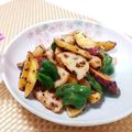 2525招き猫's cooksnap of when they made ✱鶏肉さつまいも・れんこんの甘辛照り焼き.