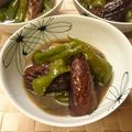 クックLK62EU☆'s cooksnap of when they made 茄子とピーマンの煮浸し.