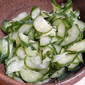 みゃじま's cooksnap of when they made 止まりません　きゅうりの甘酢漬け.
