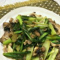 だいこんおんな's cooksnap of when they made 小松菜と舞茸のエスニック炒め.