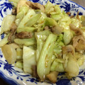 ＋SUN3's cooksnap of when they made 豚肉とキャベツとエリンギのぽん酢和え.