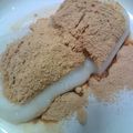 chibieru's cooksnap of when they made レンジｄｅあべかわ餅.