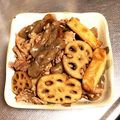☆FACE☆'s cooksnap of when they made 簡単♪黒こんにゃく・レンコン・豚肉の煮物.