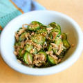 くまネコッコ's cooksnap of when they made きゅうりの塩もみツナ和え.