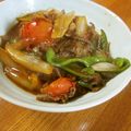 低カロ探検隊's cooksnap of when they made 楽々♪牛スタミナトマト炒め☆.