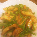 マイコラス's cooksnap of when they made 野菜てんぷらとピーマンの味噌炒め.