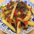 クックANLLO1☆'s cooksnap of when they made ピーマンとじゃが芋の鰹節炒め.