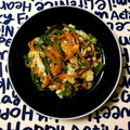田舎のしずちゃん。's cooksnap of when they made 人参とピーマンと卵の炒め物.