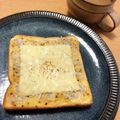 クック7YH7SY☆'s cooksnap of when they made ちょっピリ辛しらすチーズトースト♪.