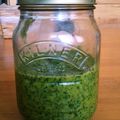 くまいしくまこ's cooksnap of when they made 簡単！バジルペースト/長期保存.