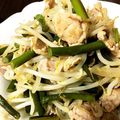 harikiri君's cooksnap of when they made 豚バラもやしとニンニクの芽炒め.