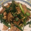 bisco1chan's cooksnap of when they made めんつゆで簡単♪ニラ玉豚肉炒め☆.