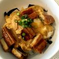 horseland's cooksnap of when they made 玉子に拘った うな玉丼.