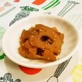 arami★'s cooksnap of when they made 蓮根のきんぴら生姜味.