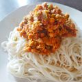 moeoke's cooksnap of when they made 本格！汁なし坦々そうめん.