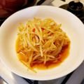 ﾄﾝｸﾞ's cooksnap of when they made 酒のつまみに！★もやしのピリ辛ナムル★.