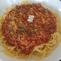 プニのふ04's cooksnap of when they made ஃ肉味噌で簡単☆コク旨ミートソースஐஃ.
