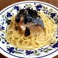 sajunko625's cooksnap of when they made サバ缶おろしスパ.