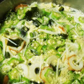 〜お鶴〜's cooksnap of when they made 簡単☆ふわとろオクラのお星さまスープ.