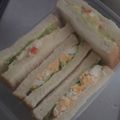 もりのりころ's cooksnap of when they made ポテサラと卵焼きのサンドイッチ弁当♪.