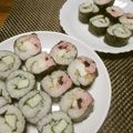 ジョングレ's cooksnap of when they made ☆大葉と梅紫蘇で♪長芋の細巻き☆.