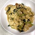 ぷーちゃんだいすき's cooksnap of when they made 簡単☆竹輪と青梗菜の豆腐チャンプルー☆.