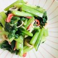 LimeLunch's cooksnap of when they made 青菜の炒め♪.