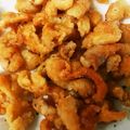 torisantom's cooksnap of when they made 鶏皮のカリカリ揚げ♪おつまみに～.